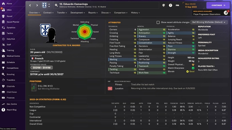 football manager 2024 en iyi orta sahalar